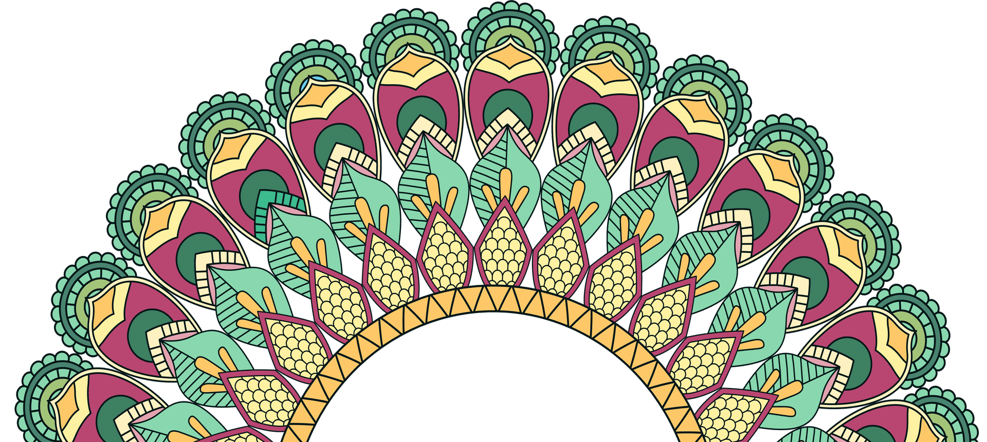 Mandala Bottom Decoration